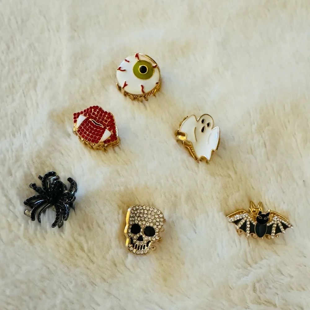 Eyeball Design Mini Hair Claw Clip